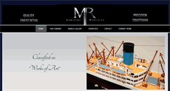 Desktop Screenshot of maritimereplicas.com